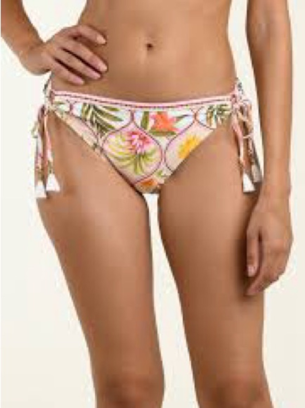 La Blanca Palm Nouveau Side Tie Hipster Bottom